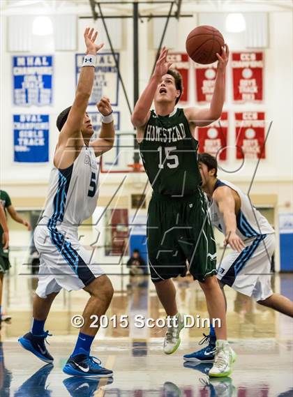 Thumbnail 2 in Homestead vs. Bellarmine College Prep (CIF CCS D1 Semifinal) photogallery.