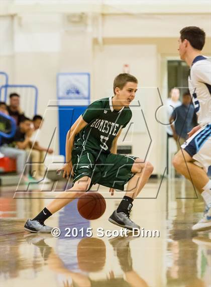 Thumbnail 1 in Homestead vs. Bellarmine College Prep (CIF CCS D1 Semifinal) photogallery.