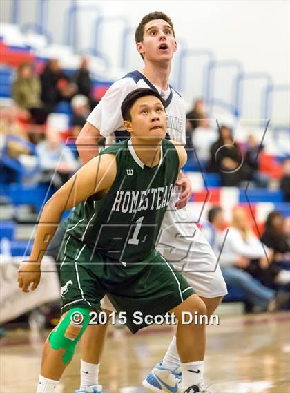 Thumbnail 2 in Homestead vs. Bellarmine College Prep (CIF CCS D1 Semifinal) photogallery.
