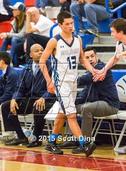 Thumbnail 3 in Homestead vs. Bellarmine College Prep (CIF CCS D1 Semifinal) photogallery.