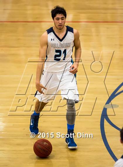 Thumbnail 3 in Homestead vs. Bellarmine College Prep (CIF CCS D1 Semifinal) photogallery.