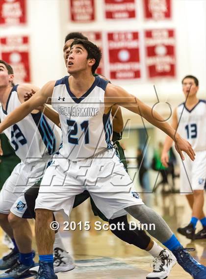 Thumbnail 2 in Homestead vs. Bellarmine College Prep (CIF CCS D1 Semifinal) photogallery.