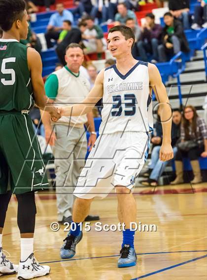 Thumbnail 2 in Homestead vs. Bellarmine College Prep (CIF CCS D1 Semifinal) photogallery.