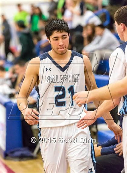 Thumbnail 3 in Homestead vs. Bellarmine College Prep (CIF CCS D1 Semifinal) photogallery.