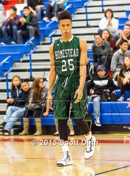 Thumbnail 1 in Homestead vs. Bellarmine College Prep (CIF CCS D1 Semifinal) photogallery.