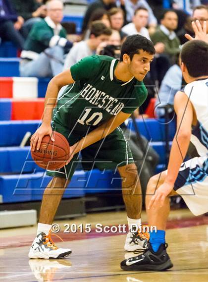 Thumbnail 2 in Homestead vs. Bellarmine College Prep (CIF CCS D1 Semifinal) photogallery.