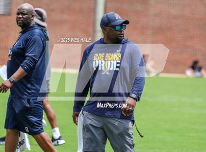 Thumbnail 3 in Tupelo vs Olive Branch (U of Memphis 7v7) photogallery.