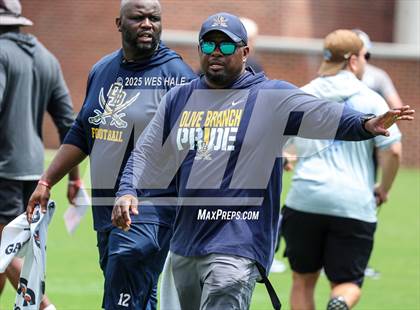 Thumbnail 2 in Tupelo vs Olive Branch (U of Memphis 7v7) photogallery.