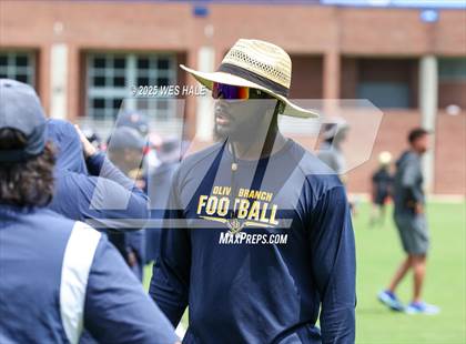 Thumbnail 2 in Tupelo vs Olive Branch (U of Memphis 7v7) photogallery.