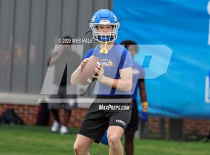 Thumbnail 2 in Tupelo vs Olive Branch (U of Memphis 7v7) photogallery.