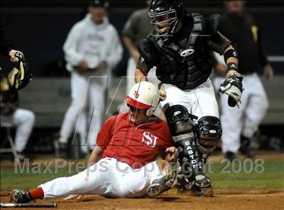 Thumbnail 2 in St. John's vs. Crespi (Anderson Bat National Classic) photogallery.
