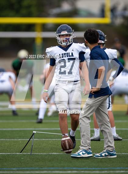 Thumbnail 1 in Loyola@Mira Costa (Scrimmage) photogallery.