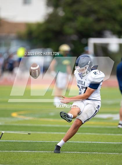 Thumbnail 2 in Loyola@Mira Costa (Scrimmage) photogallery.