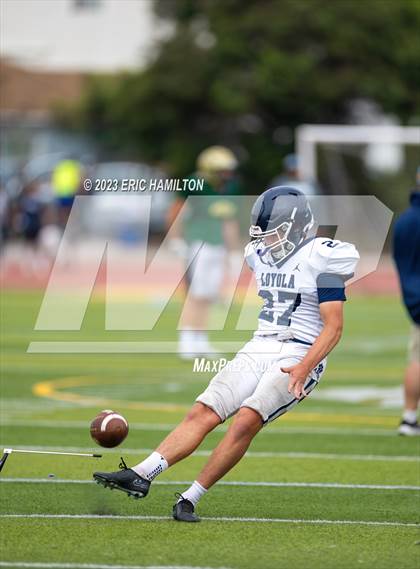 Thumbnail 3 in Loyola@Mira Costa (Scrimmage) photogallery.