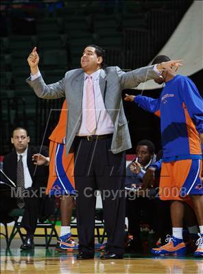 Thumbnail 1 in St. Raymond Boys vs Linden (Prime Time Shootout) photogallery.