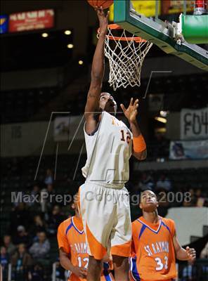 Thumbnail 1 in St. Raymond Boys vs Linden (Prime Time Shootout) photogallery.