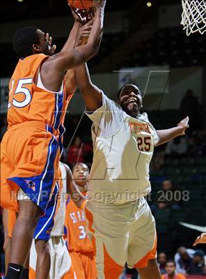 Thumbnail 3 in St. Raymond Boys vs Linden (Prime Time Shootout) photogallery.