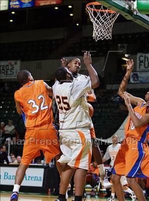 Thumbnail 3 in St. Raymond Boys vs Linden (Prime Time Shootout) photogallery.