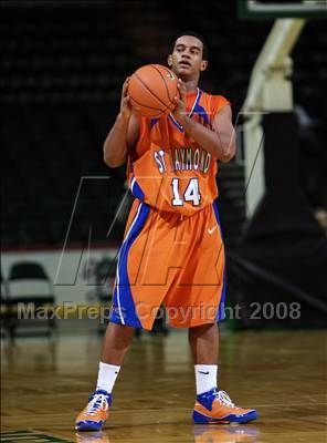 Thumbnail 2 in St. Raymond Boys vs Linden (Prime Time Shootout) photogallery.