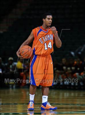 Thumbnail 1 in St. Raymond Boys vs Linden (Prime Time Shootout) photogallery.