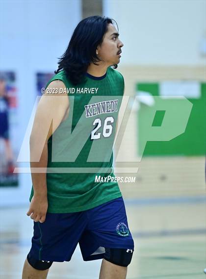 Thumbnail 3 in JV: Denver East vs Kennedy photogallery.