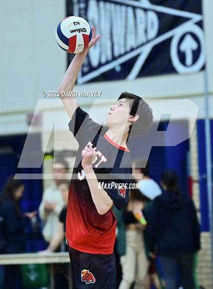 Thumbnail 2 in JV: Denver East vs Kennedy photogallery.