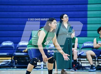 Thumbnail 2 in JV: Denver East vs Kennedy photogallery.