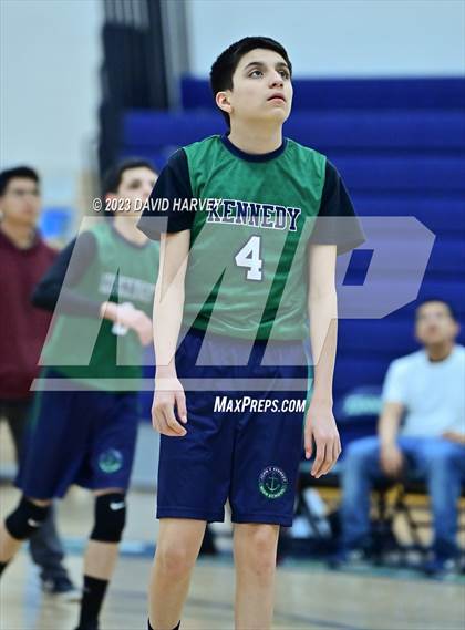Thumbnail 3 in JV: Denver East vs Kennedy photogallery.