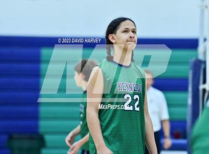 Thumbnail 1 in JV: Denver East vs Kennedy photogallery.