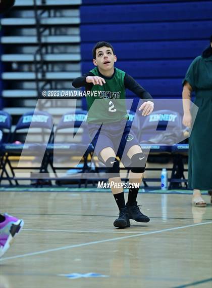 Thumbnail 2 in JV: Denver East vs Kennedy photogallery.