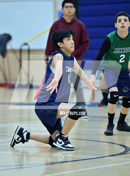 Thumbnail 1 in JV: Denver East vs Kennedy photogallery.