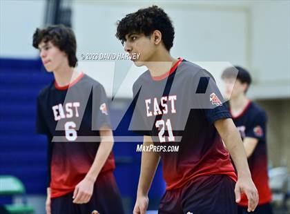 Thumbnail 1 in JV: Denver East vs Kennedy photogallery.