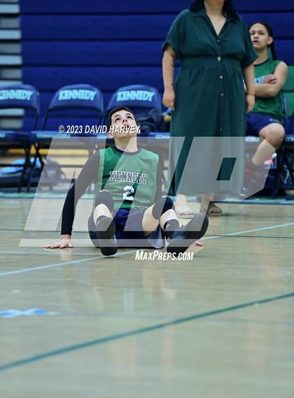 Thumbnail 1 in JV: Denver East vs Kennedy photogallery.