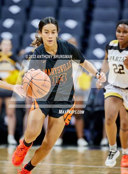 Thumbnail 2 in Marysville vs. Lathrop photogallery.