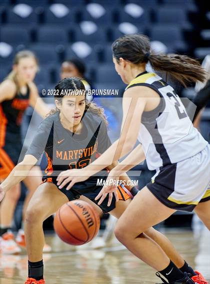 Thumbnail 2 in Marysville vs. Lathrop photogallery.