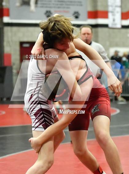 Thumbnail 1 in Hueneme & Diamond Bar vs Paloma Valley (CIF Southern Section Wrestling Championships) photogallery.