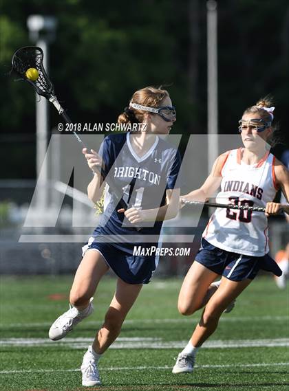 Thumbnail 2 in Brighton vs. Manhasset (NYSPHSAA Class B Final) photogallery.