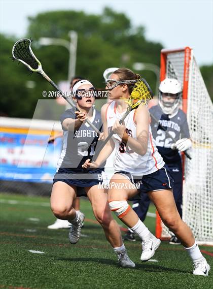 Thumbnail 3 in Brighton vs. Manhasset (NYSPHSAA Class B Final) photogallery.