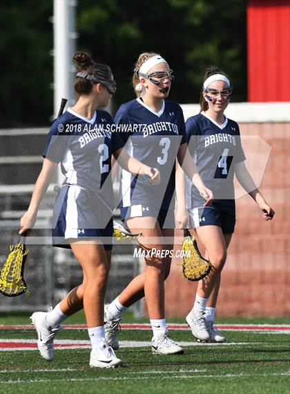 Thumbnail 3 in Brighton vs. Manhasset (NYSPHSAA Class B Final) photogallery.