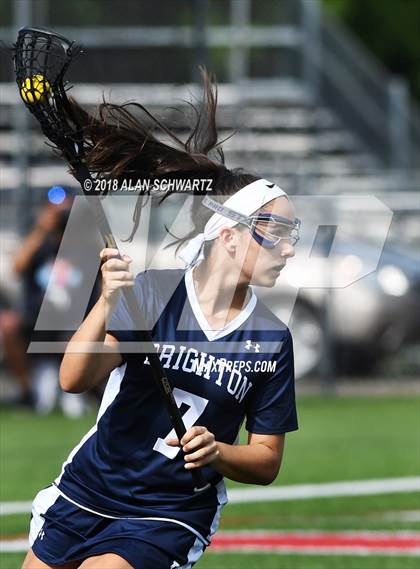 Thumbnail 3 in Brighton vs. Manhasset (NYSPHSAA Class B Final) photogallery.