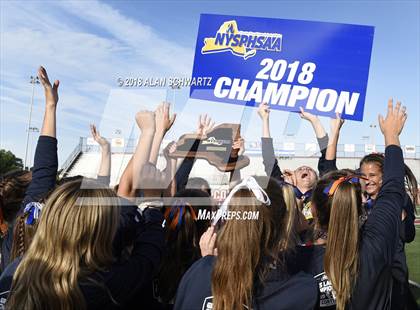 Thumbnail 1 in Brighton vs. Manhasset (NYSPHSAA Class B Final) photogallery.