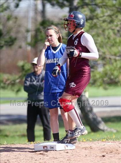 Thumbnail 2 in Immaculata Academy vs Orchard Park (12th Depew Tournament) photogallery.