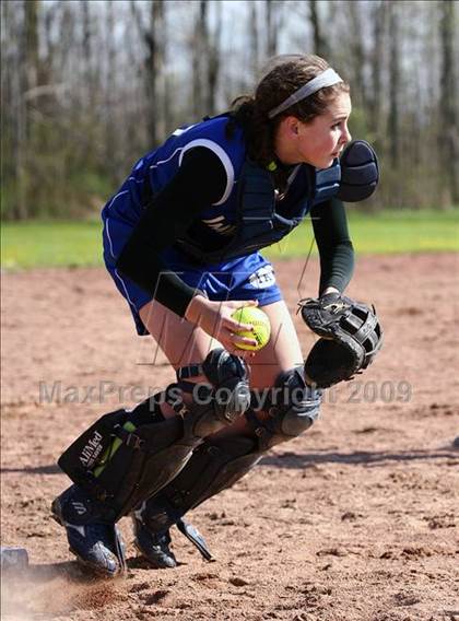 Thumbnail 2 in Immaculata Academy vs Orchard Park (12th Depew Tournament) photogallery.