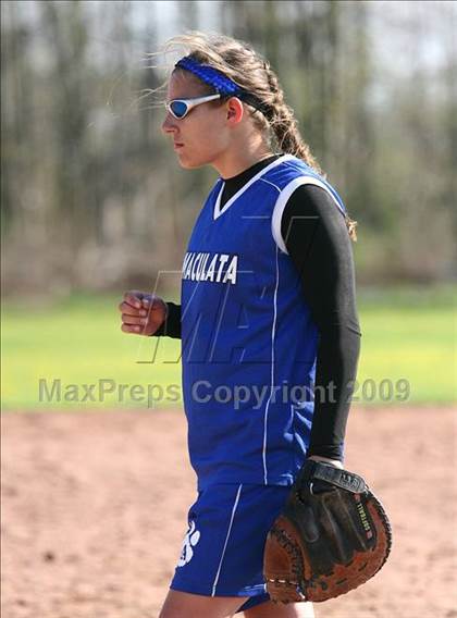 Thumbnail 3 in Immaculata Academy vs Orchard Park (12th Depew Tournament) photogallery.