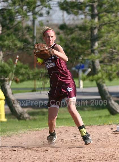 Thumbnail 3 in Immaculata Academy vs Orchard Park (12th Depew Tournament) photogallery.