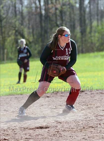 Thumbnail 3 in Immaculata Academy vs Orchard Park (12th Depew Tournament) photogallery.