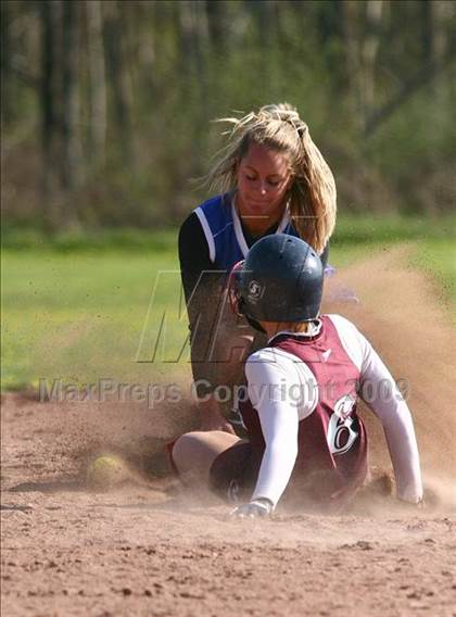 Thumbnail 1 in Immaculata Academy vs Orchard Park (12th Depew Tournament) photogallery.