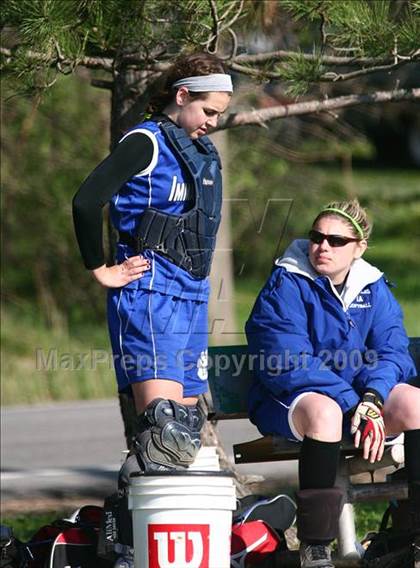 Thumbnail 3 in Immaculata Academy vs Orchard Park (12th Depew Tournament) photogallery.