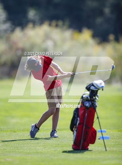 Thumbnail 2 in Utah 4A Region 11 Boys Golf Meet photogallery.