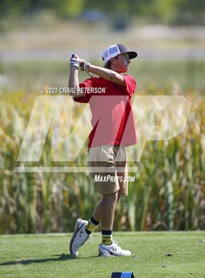 Thumbnail 3 in Utah 4A Region 11 Boys Golf Meet photogallery.